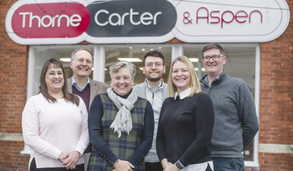Cullompton estate agents merge to form Thorne, Carter & Aspen The